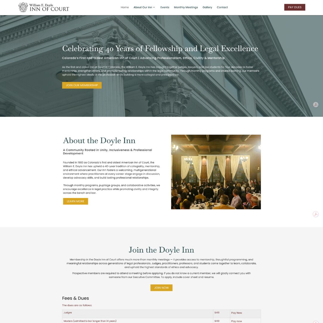 William E. Doyle Inn of Court